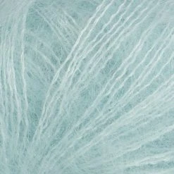 Eggshell Blue - Fin Mohair Silke 25g