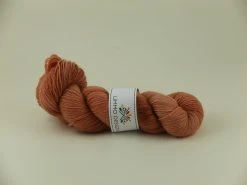 Leverpastell - Handfärgat Sockgarn 100g