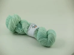 Ljus Turkos - Sockgarn Ull/bomull 100g